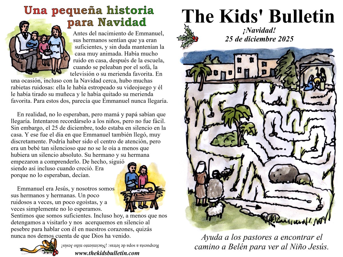 The Kids’ Bulletin en español:&nbsp;Navidad