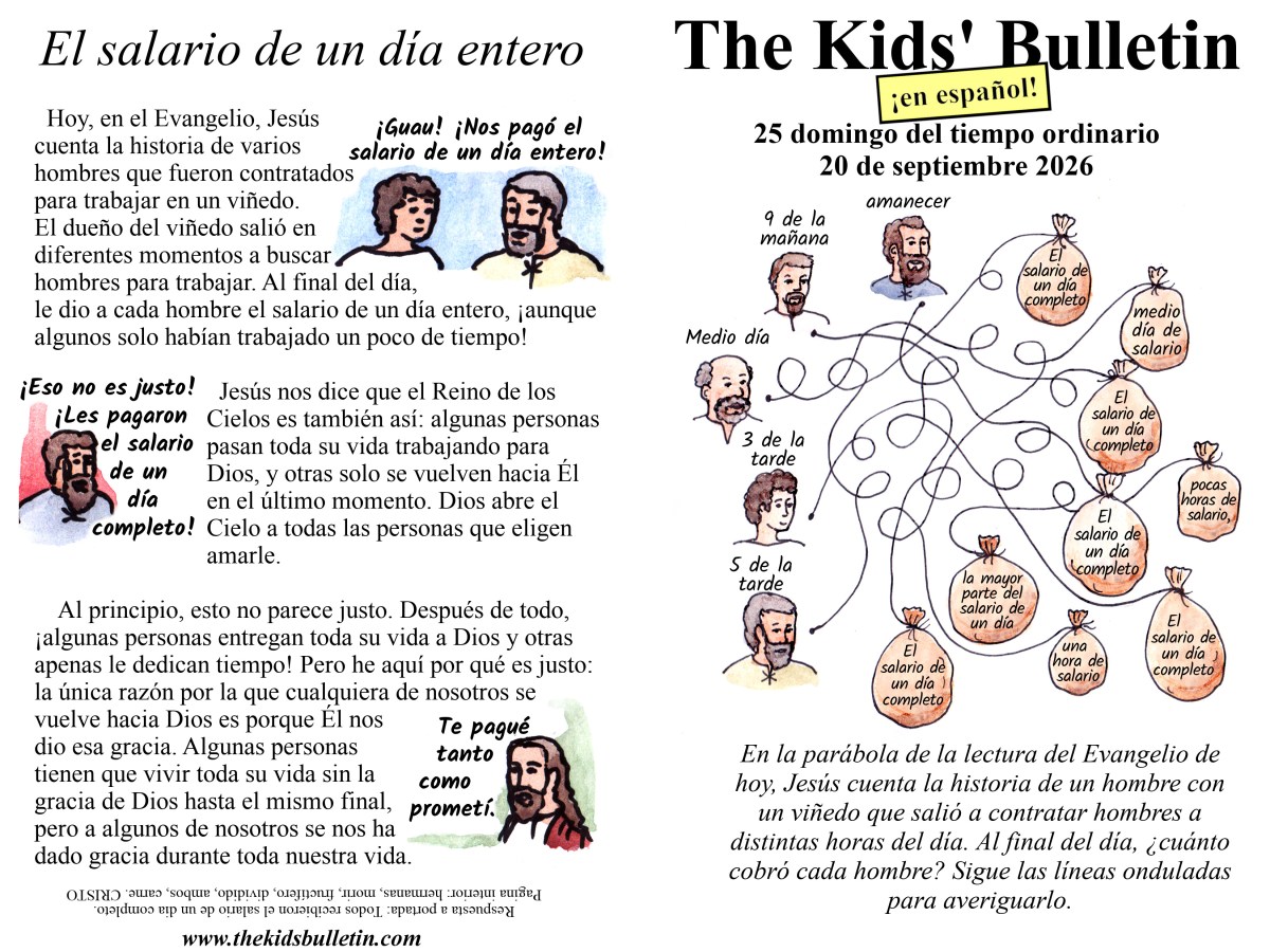 25o domingo del tiempo&nbsp;ordinario